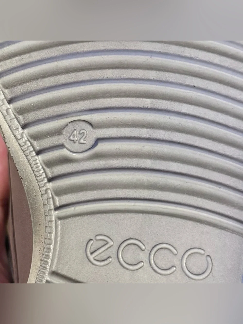 Ecco Aurora Tie Nubuck Brown Oxford Shoes Men Size EU 42 (US 8.5) Dress DEAL Cup